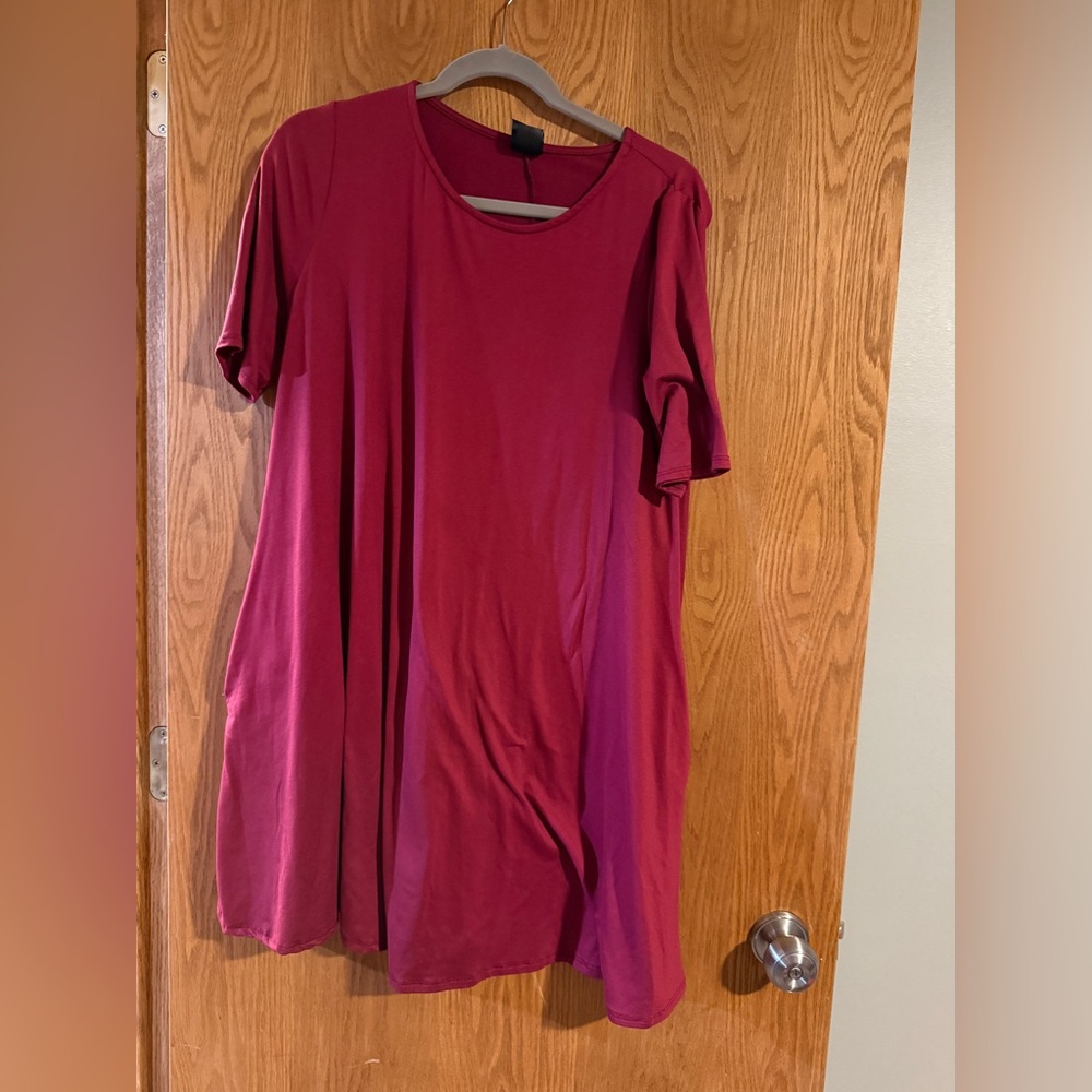 Agnes & Dora Rich Red Top